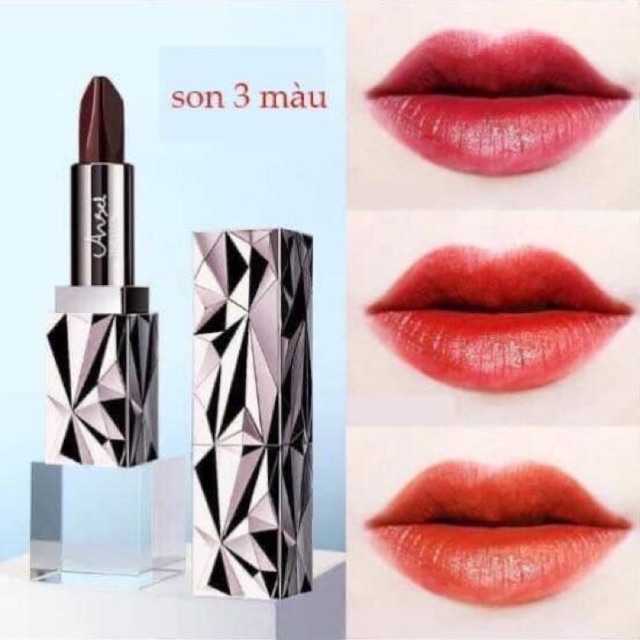 Son lì💋Son 3 Màu nữ hoàng ANGEL - Thương Hiệu Số 1 Đài Loan