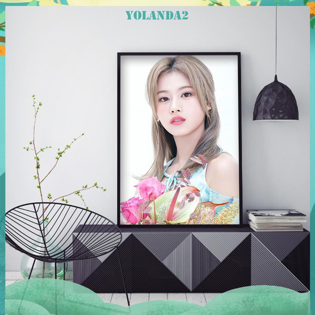 Bộ tranh đính đá 5D hình nhóm nhạc TWICE DIY