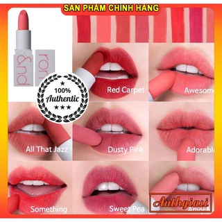 Son Thỏi ROMAND Zero Matte Lipstick siêu lì mềm mịn môi