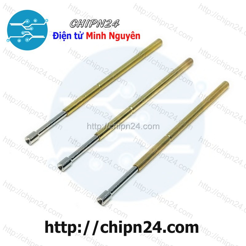 [3 CÂY] Kim test mạch P100-A2, đường kính ống kim 1.36mm, đường kính đầu kim 1.5mm, đầu lõm