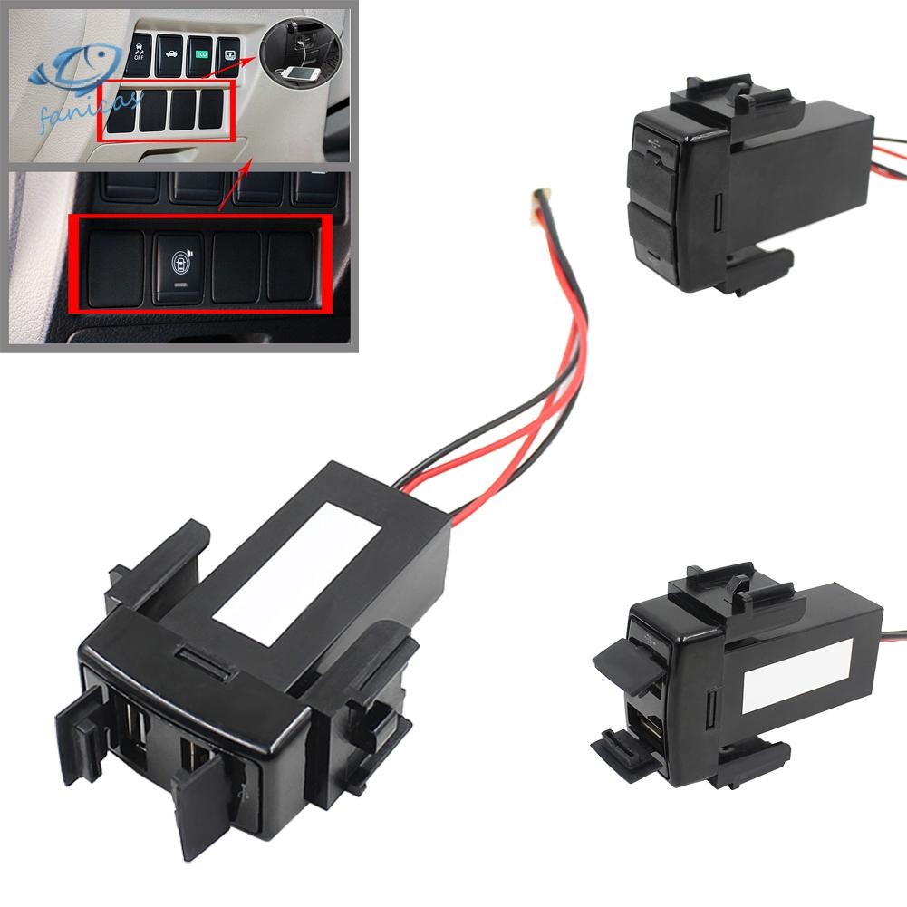 Bộ Sạc Nhanh Cổng USB Kép 2.1A 5V Cho NISSAN Teana Sylphy