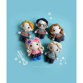 [PRE-ORDER] Móc khóa - Búp bê Harry Potter bằng len - Loại 1