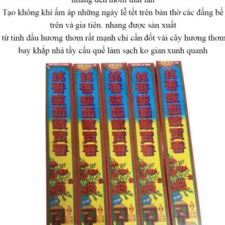 Combo 5 hộp Nhang Đen Thái Lan Hàng Chính Hãng
