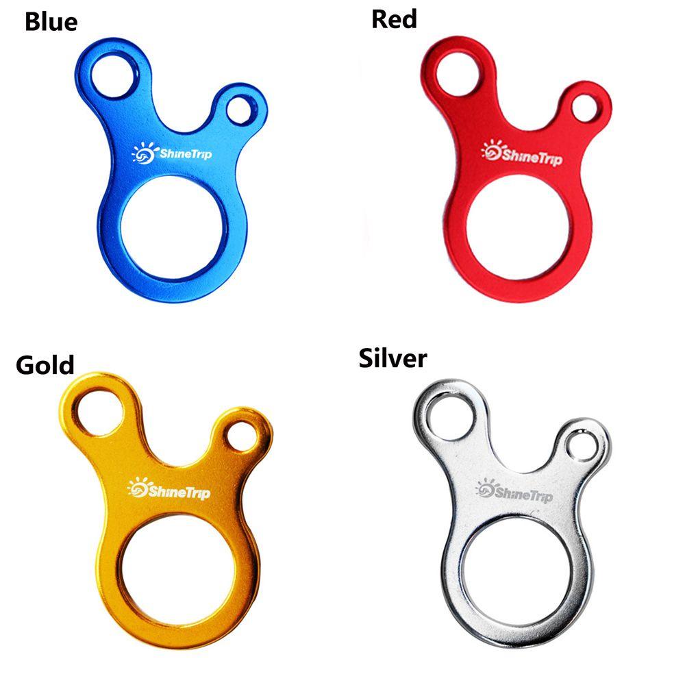 SHOUKEY Set 5 Khóa Dây Thừng Cắm Trại Bằng Hợp Kim Nhôm SHOUKEY