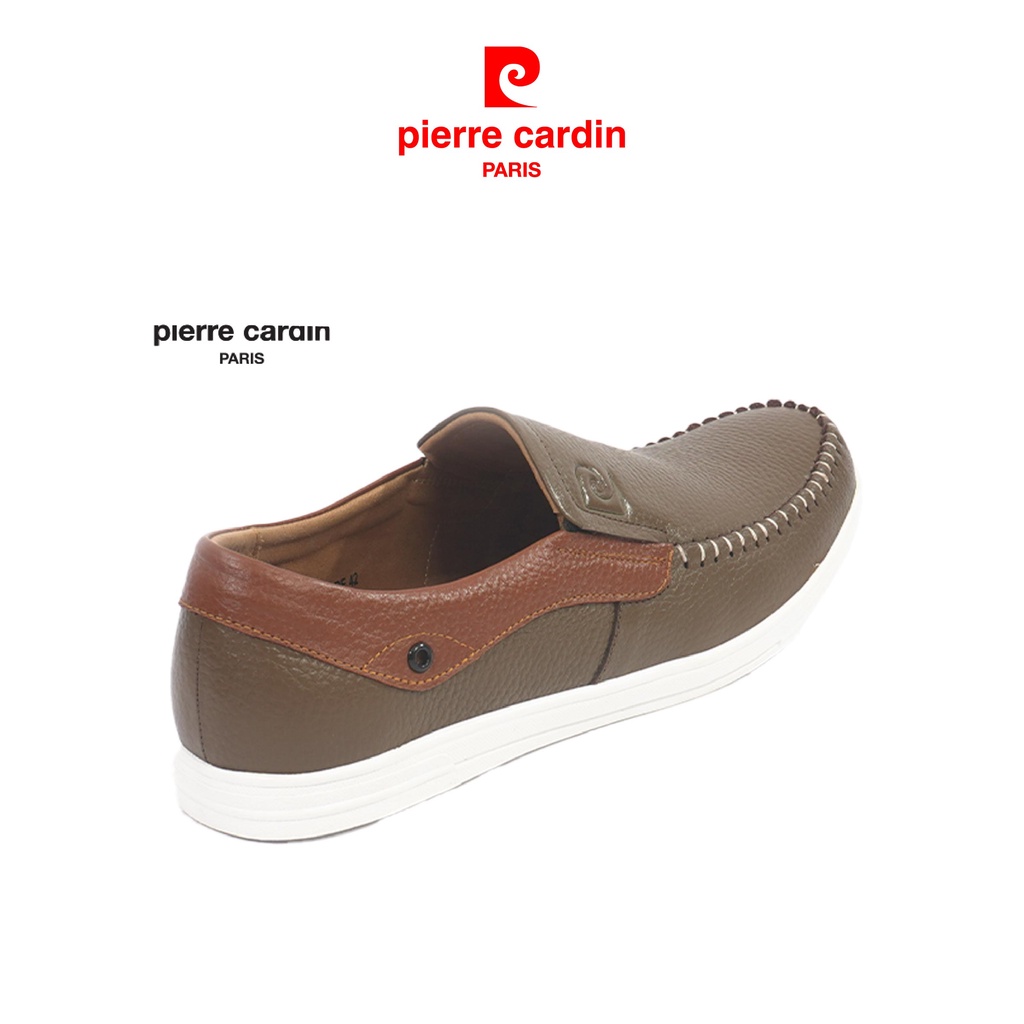 Giày lười nam Pierre Cardin PCMFWLD098GRE | BigBuy360 - bigbuy360.vn