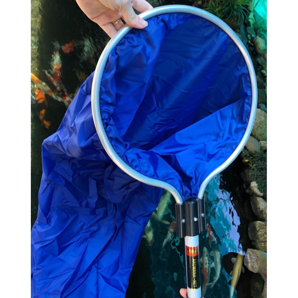 Vợt bắt cá koi tiện lợi-vợt không đáy - đường kính 40cm, dài 1m2