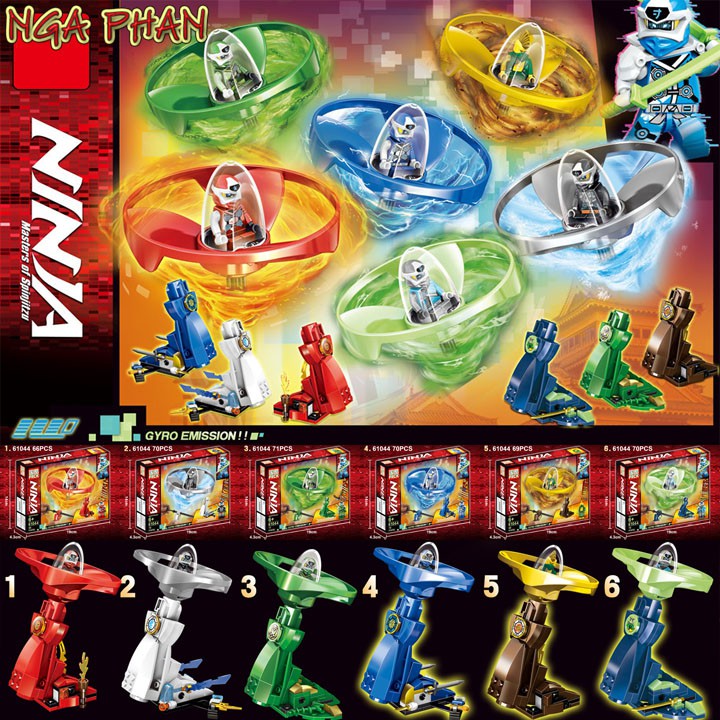 Con Quay Lốc Xoáy Ninja Digital Ninjago Lego Prck Đồ Chơi Xếp Hình Lắp Ráp