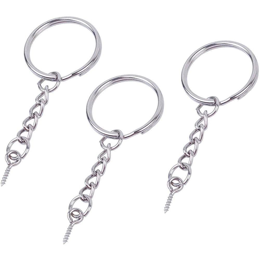 Set 50 Vòng Mắt Nhảy DIY Đường Kính 25mm Có Ốc Vít