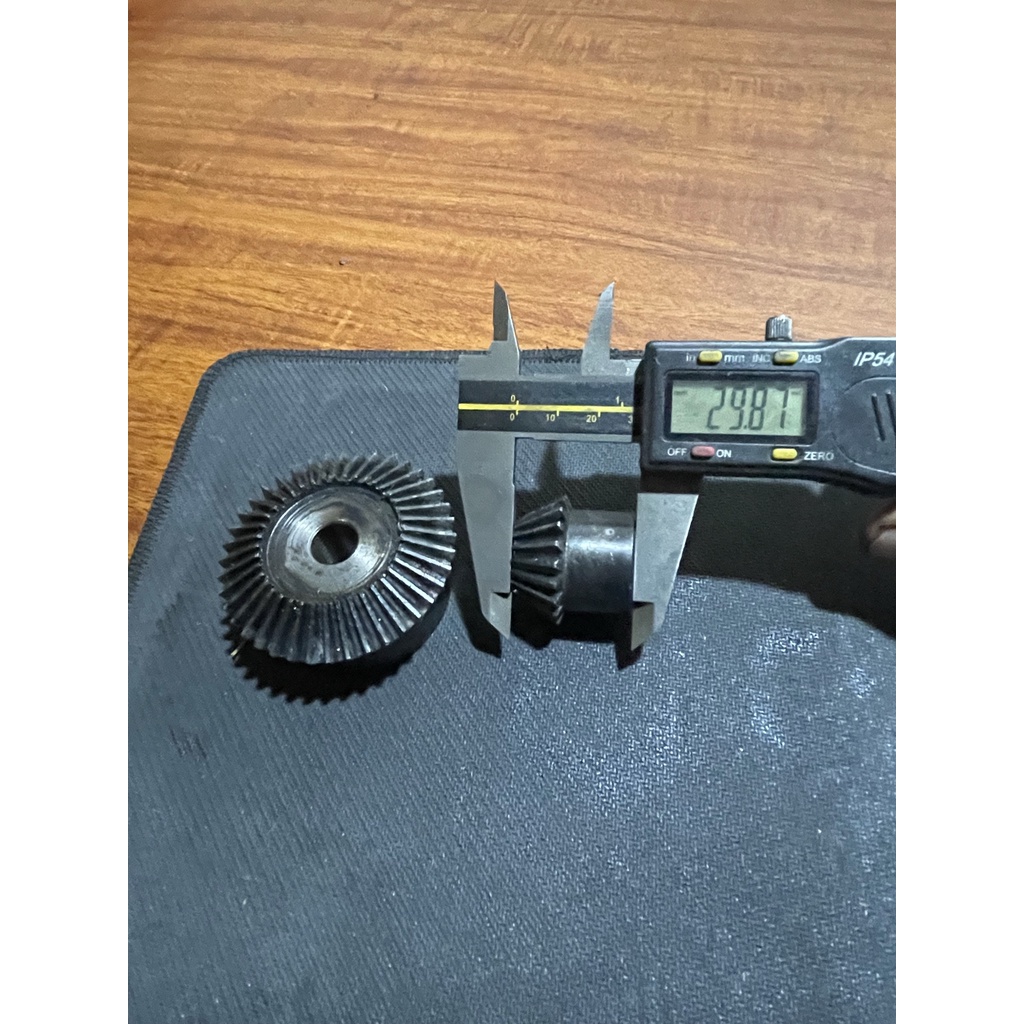 BÁNH RĂNG CÔN THẲNG Z20/Z40 M1.5- TỶ LỆ 1:2