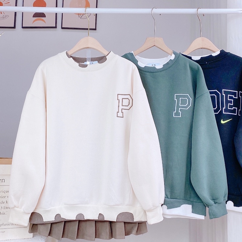 sweater chữ P