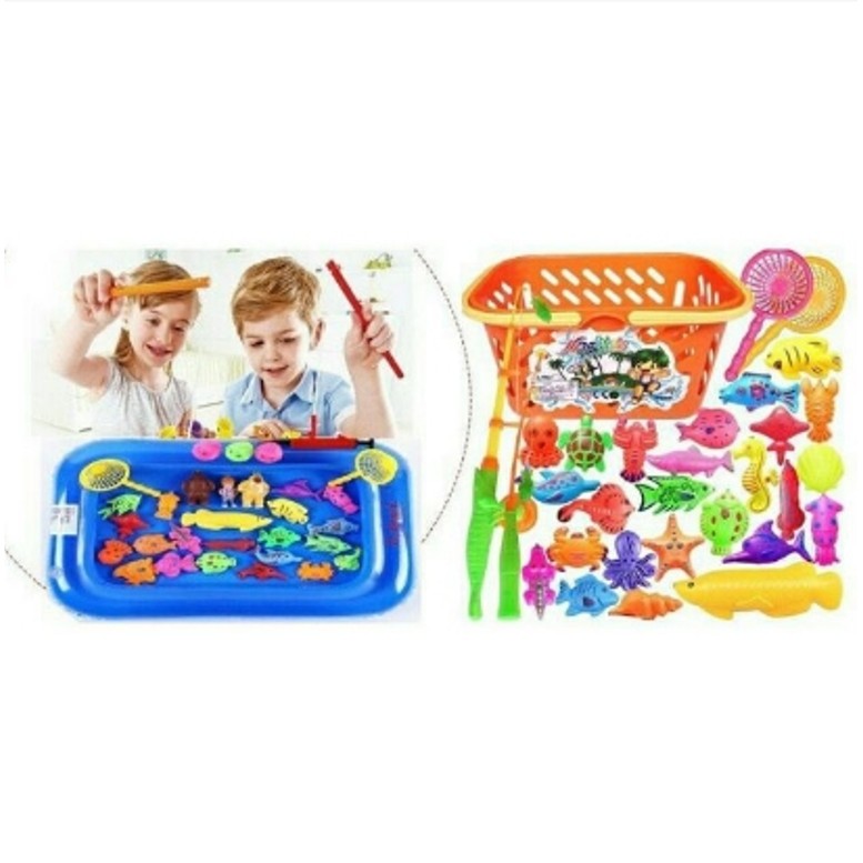 Bộ đồ câu cá tại nhà cho bé