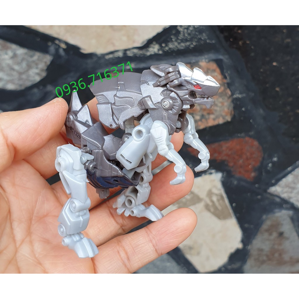 Robot Mini biến hình nhiều bước Grimlock Transformers - Hasbro