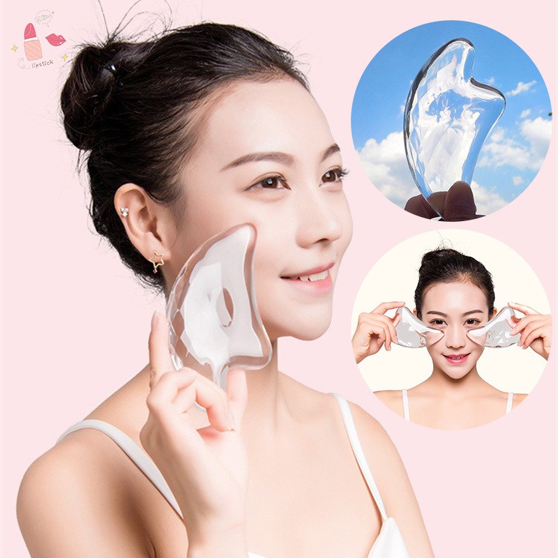 1 Dụng Cụ Massage Mặt Trong Suốt