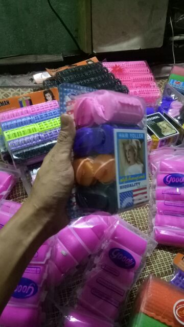 Lô cuốn tóc loại 1 , lô cuốn tóc 3 gọng, lô uốn tóc