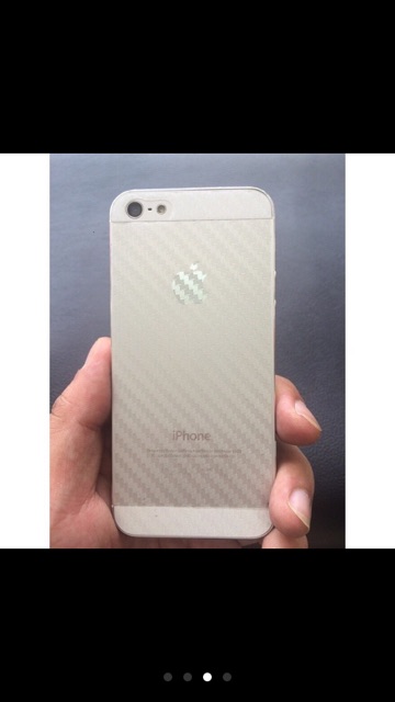 MIẾNG DÁN CARBON IPHONE 5 5s 6 6s 6plus 6splus 7 7plus 8 8plus ( CACBON)