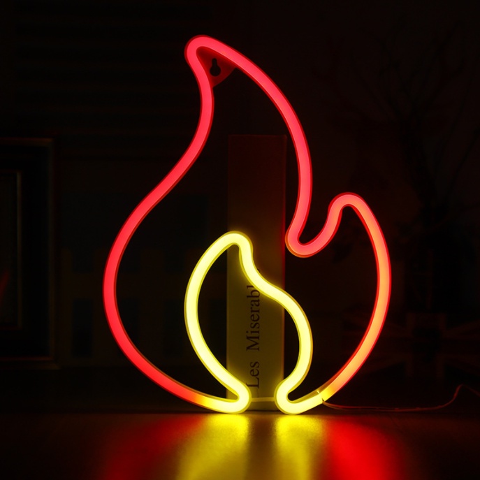 Đèn Led Neon Decor Phòng Ngủ Mẫu Mã Đa Dạng - BinaShop