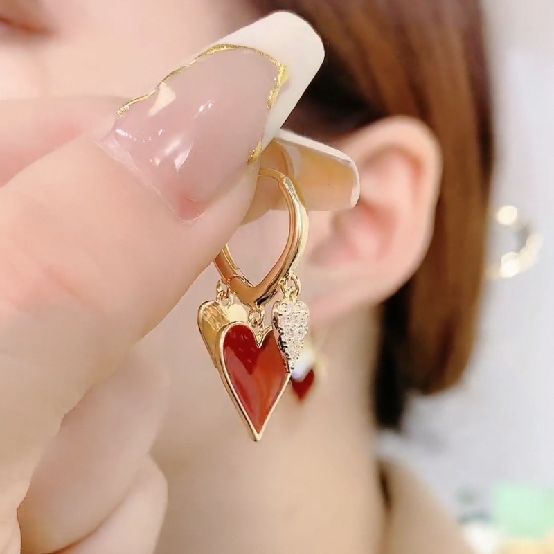 Khuyên Tai Trái Tim Đa Năng Thanh Lịch Hàn Quốc