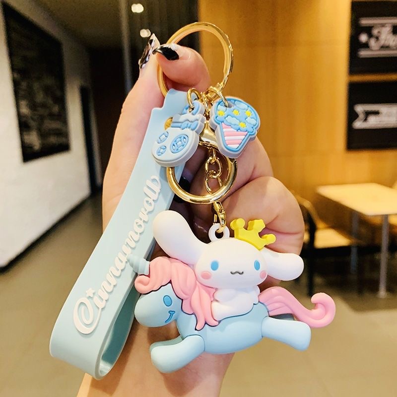 DISNEY Móc Khóa Hello Kitty Dễ Thương Bằng Silicon