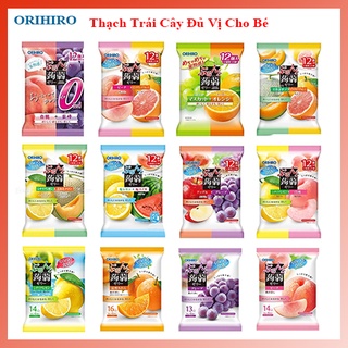 Thạch Rau Câu Trái Cây Đủ Vị ORIHIRO Nhật Bản