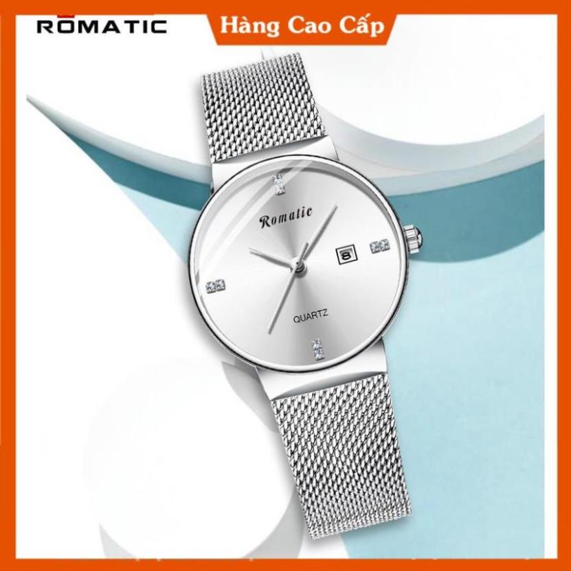 ĐỒNG HỒ NỮ ROMATIC ITALIA - DÂY TITANIUM SANG TRỌNG + TẶNG HỘP & PIN | BigBuy360 - bigbuy360.vn