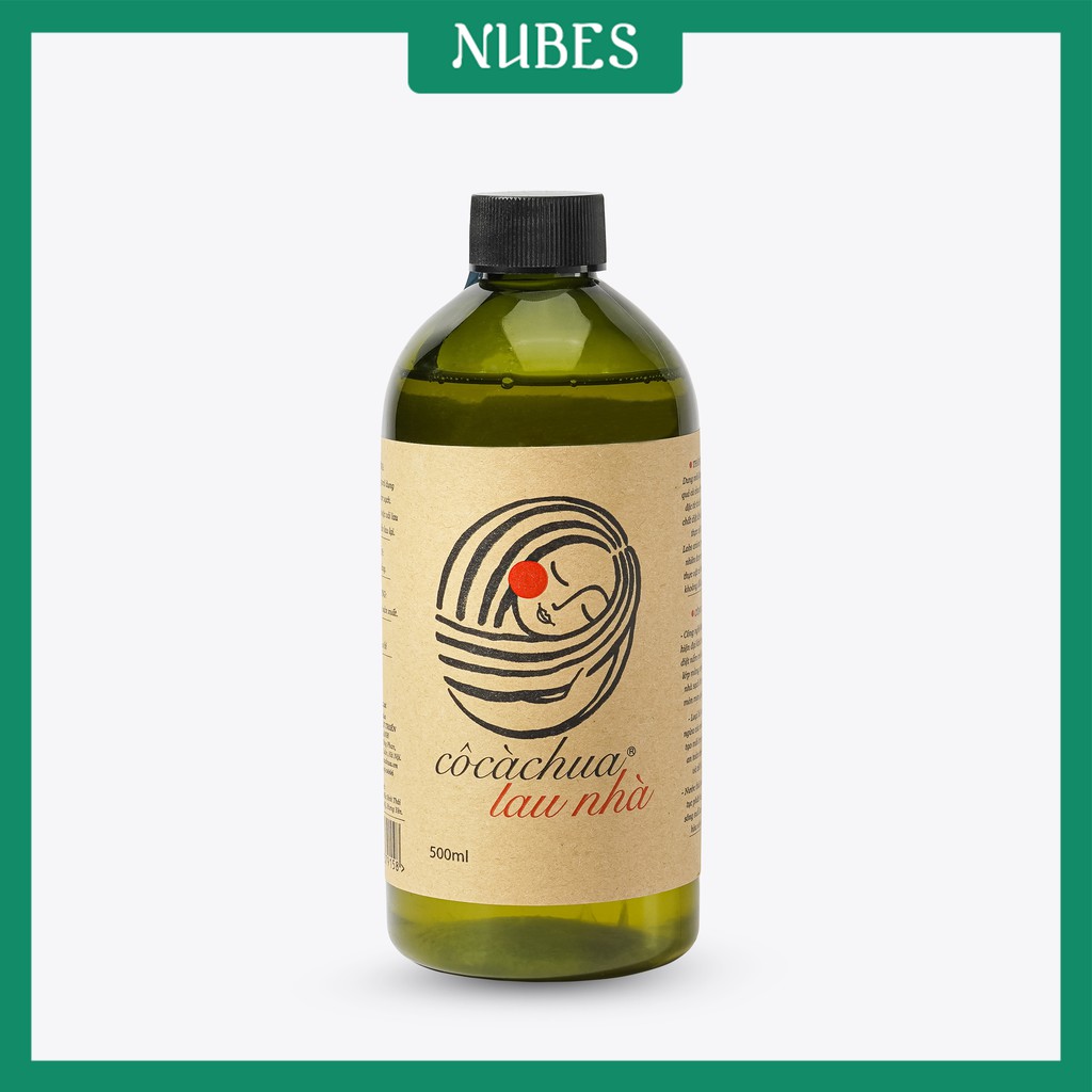 Nước lau nhà hữu cơ Cô Cà Chua diệt khuẩn sạch thơm đuổi muỗi sàn gỗ bếp 500ml - Nubes