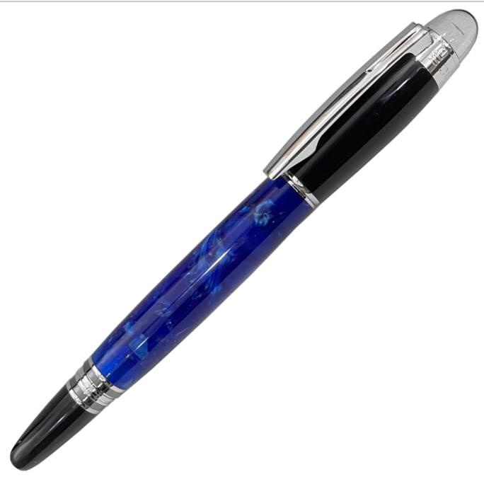 MONTBLANC Bút Bi Đầu Pha Lê Montbanc Sang Trọng Dùng Làm Quà Tặng Giáng Sinh