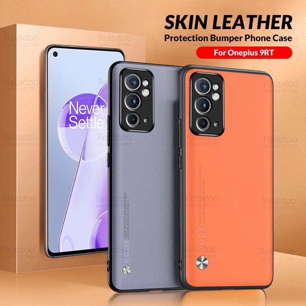 Ốp điện thoại da cứng màu trơn sang trọng cho Oneplus 9RT One Plus 9 Pro 9Pro R RT 9R T Oneplus9RT 5G Oneplus9R