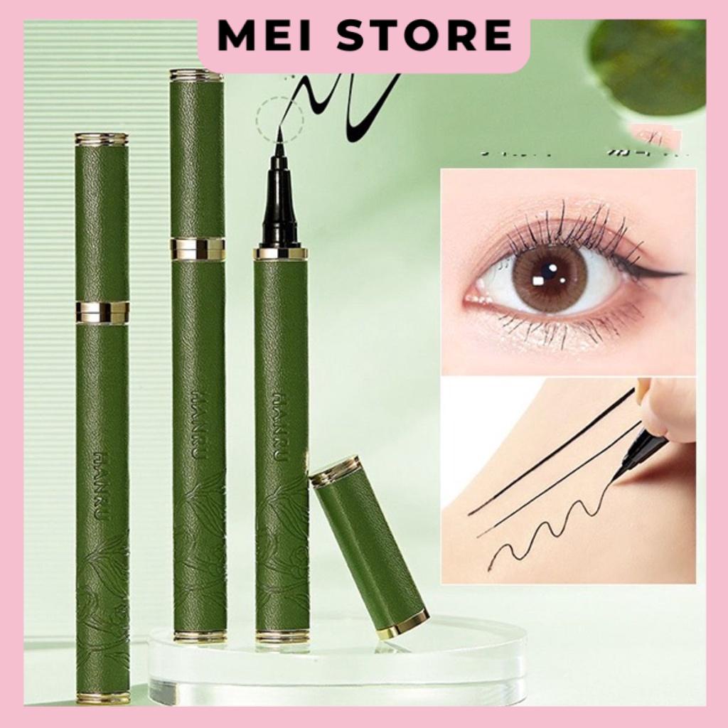 Bút Kẻ Mắt Nước HANRU Tourmaline Eye Pencil - Vỏ Xanh