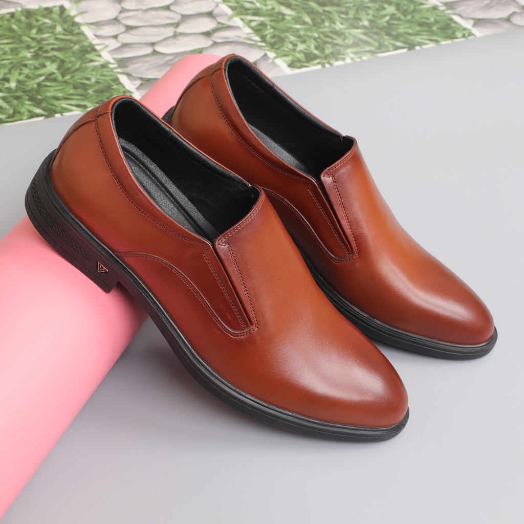 Giày tây công sở da bò, giày lười nam da bò - NeO4395de