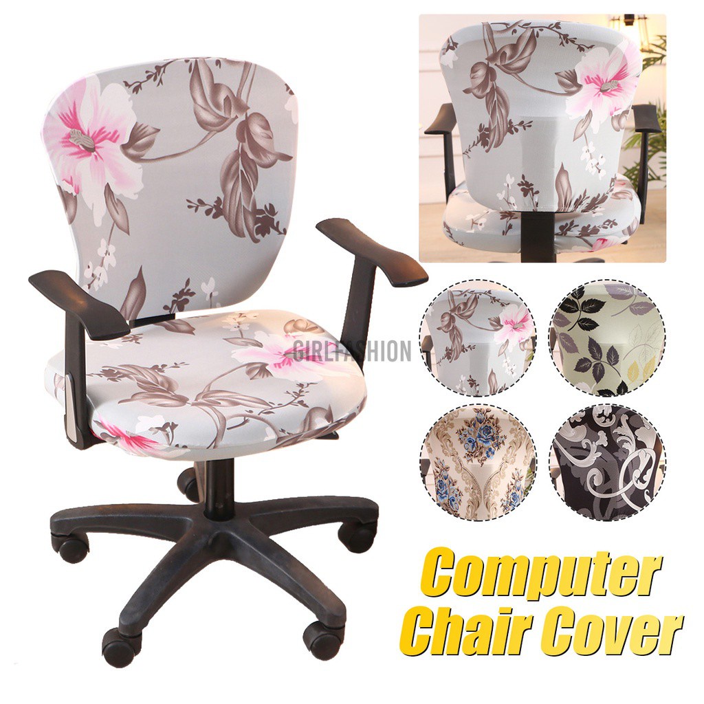 NEW Chair Cover Elastic Computer Office Chair Cover Stretch Arm Chair Seat Cover