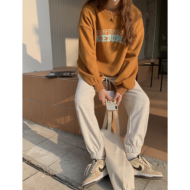 Áo Sweater nỉ nữ Cao cấp Hàn Quốc Áo Sweater nữ In hình Thu Đông Ulzzang Thời trang | BigBuy360 - bigbuy360.vn