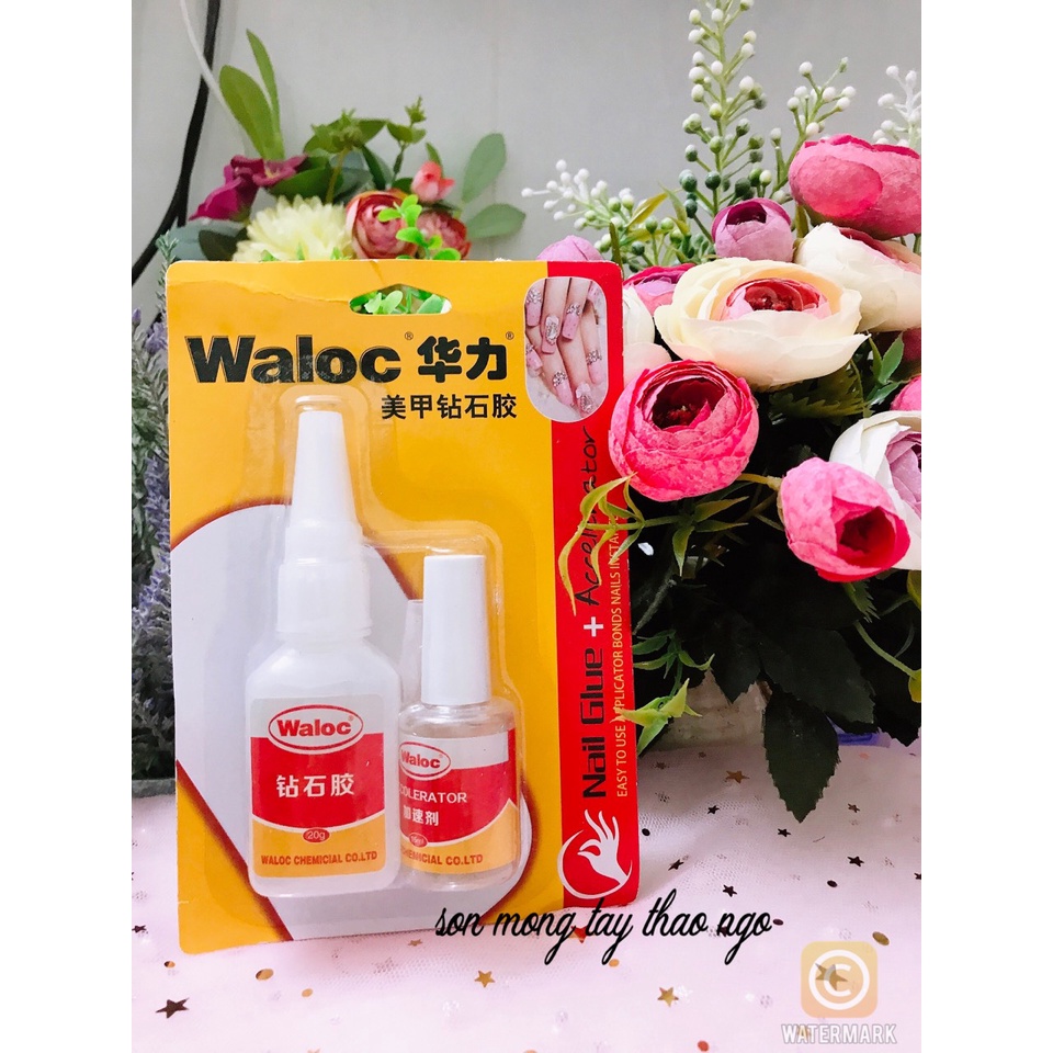 Keo Waloc - Keo Dán Móng Bê Tông dành cho Nail (hàng loại 1)