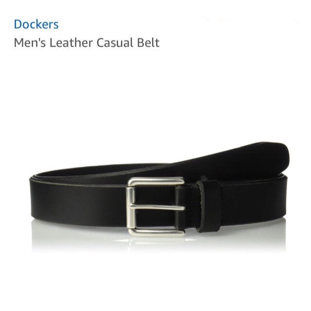 Thắt lưng Nam hàng xách tay Mỹ thương hiệu Dockers Men's Leather Casual Belt