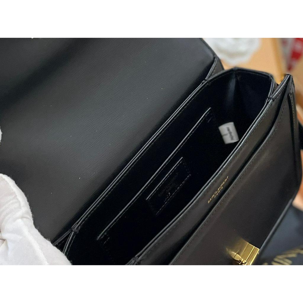 Túi Saint Laurent Solferino Medium Satchel 3 Ngăn Size 24 Da Thật Full Box