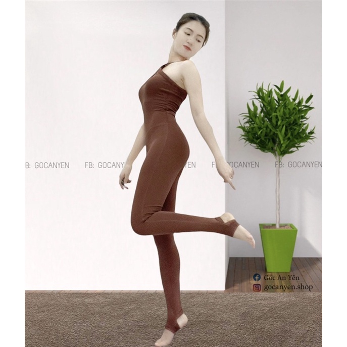 Quần áo jum yoga CỔ YẾM