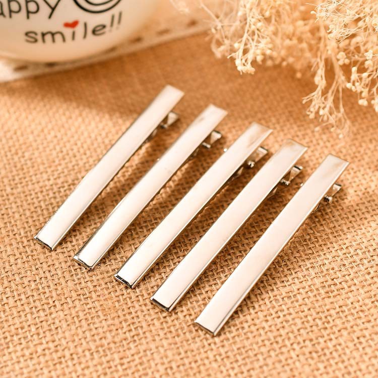 5.5CM KẸP MỎ VỊT XƯƠNG KẸP DIY HANDMADE PHỤ LIỆU TÓC