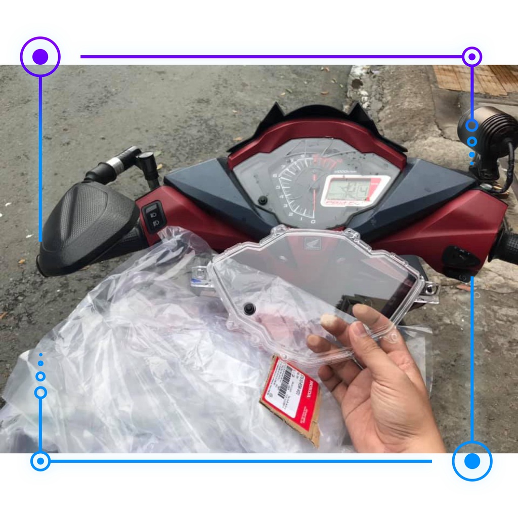 Mặt kính/Mica đồng hồ winner v1 150 Zin chính hãng Honda