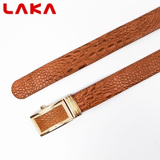 Thắt lưng nam da bò vân cá sấu TLLK0103