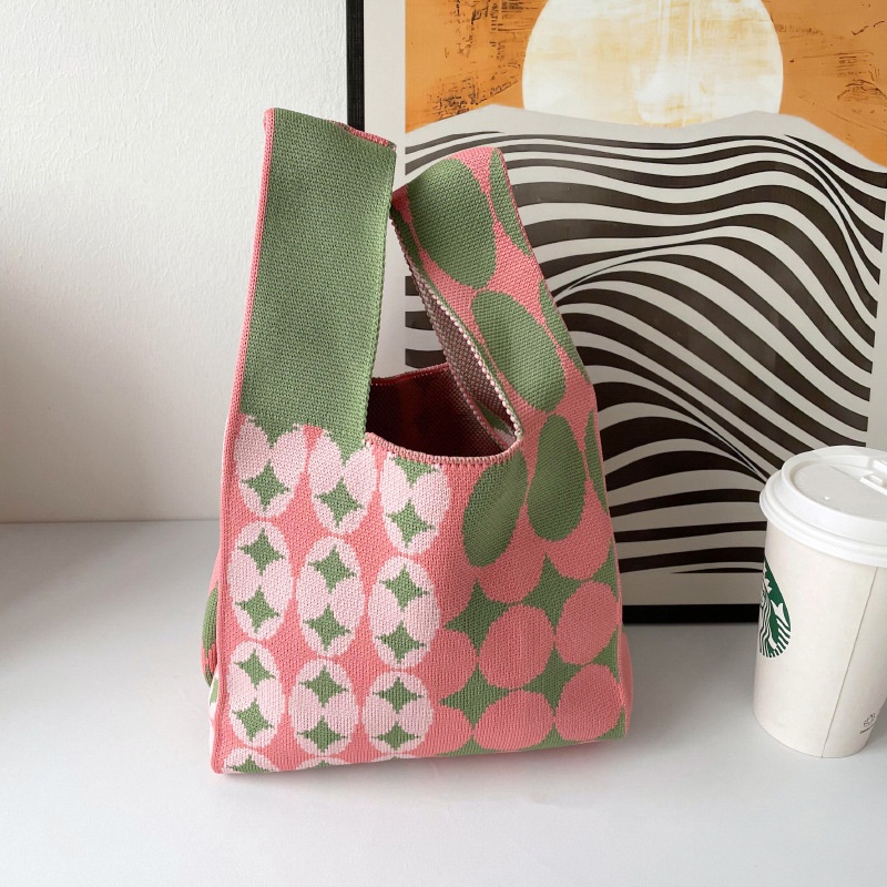 Túi Xách Đeo Vai Đan Len Thời Trang Dạo Phố Cá Tính Gylb572