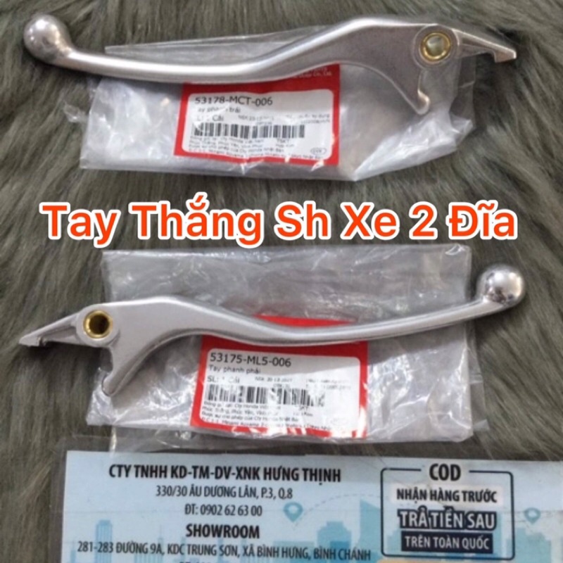 CẶP TAY THẮNG SH DÀNH CHO XE 2 ĐĨA HONDA