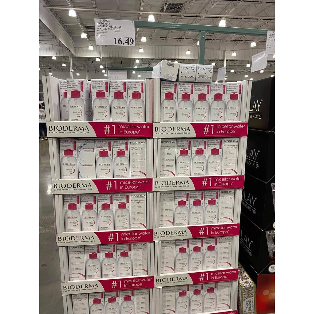 ❌ TẨY TRANG BIODERMA PHIÊN BẢN NẮP NHÚN 850ml HÀNG US SALE