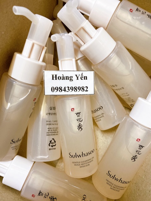 Sữa rửa mặt - Dầu tẩy trang Sulwhasoo 50ml