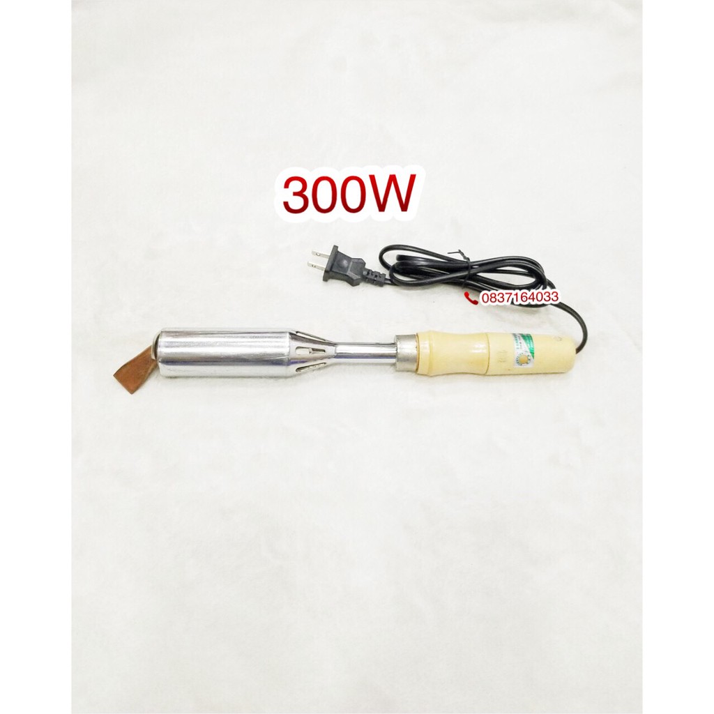 Mỏ hàn chì ,thiếc dẹp cán gỗ Berrylion công suất 75W, 100W, 150W ,200W và 300W chuyên dùng cho mối hàn to