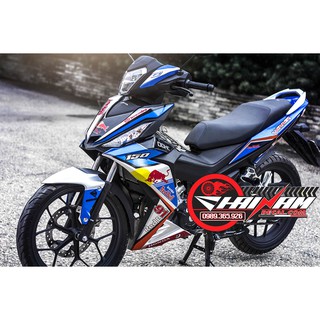 Tem Trùm Winner 150 Redbull Xanh Trắng