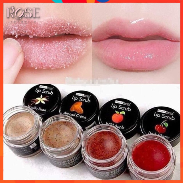 Tẩy Tế Bào Da Chết Cho Môi Beauty Treats Lip Scrub ⚡⚡Mỹ Giúp Môi Mềm Mại Hồng Hào Căng Mọng Siêu Hot