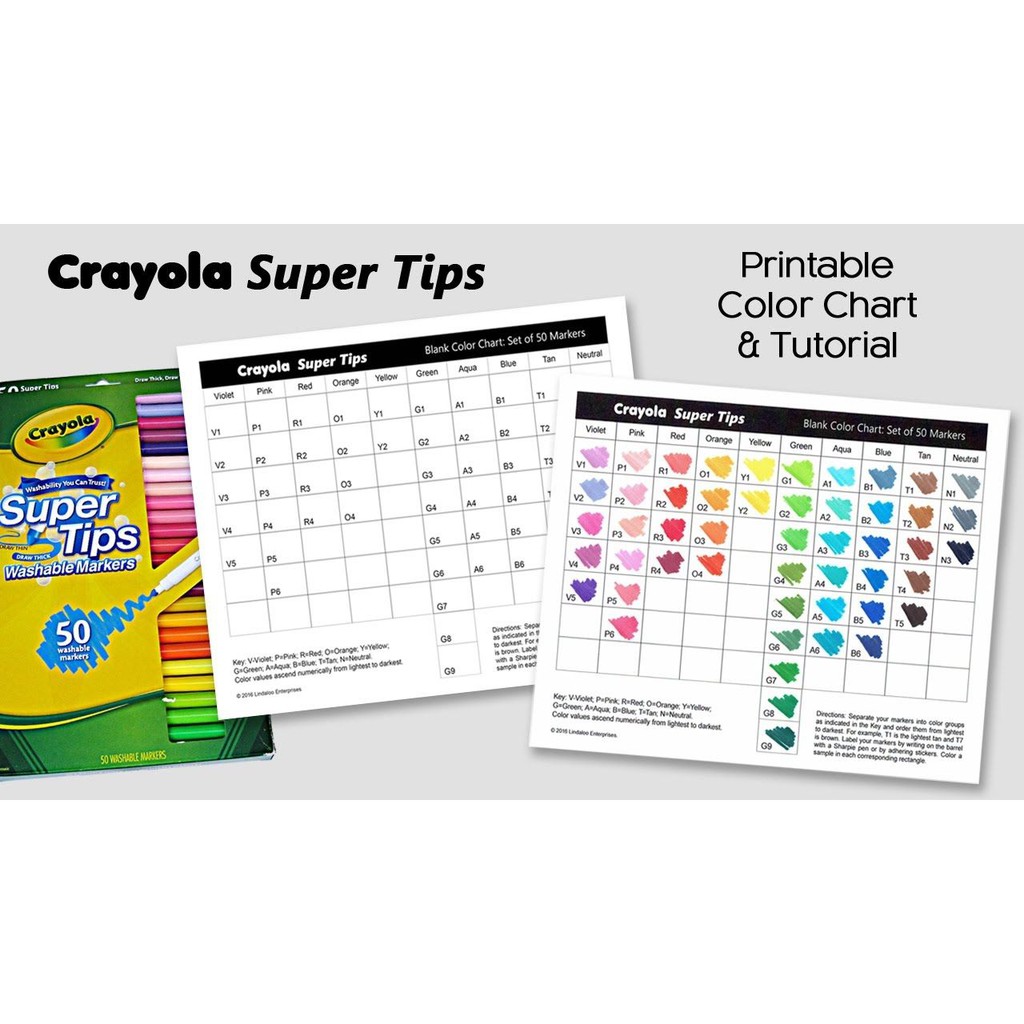 Bộ 100 màu bút lông Crayola Super Tips dễ dàng tẩy xóa bằng nước dành cho trẻ