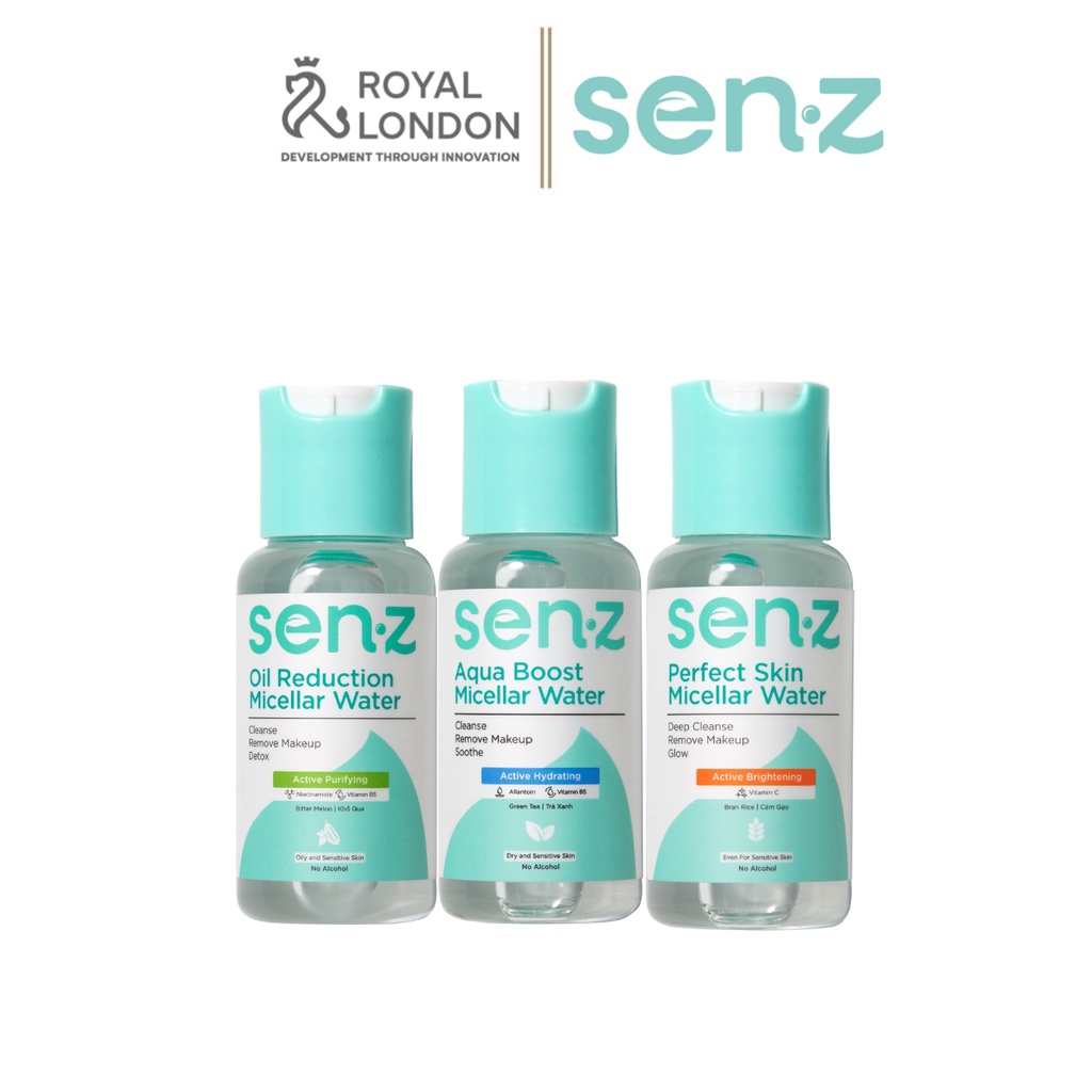 [TRAVEL SIZE] Nước Tẩy Trang SenZ Micellar Water 50ML