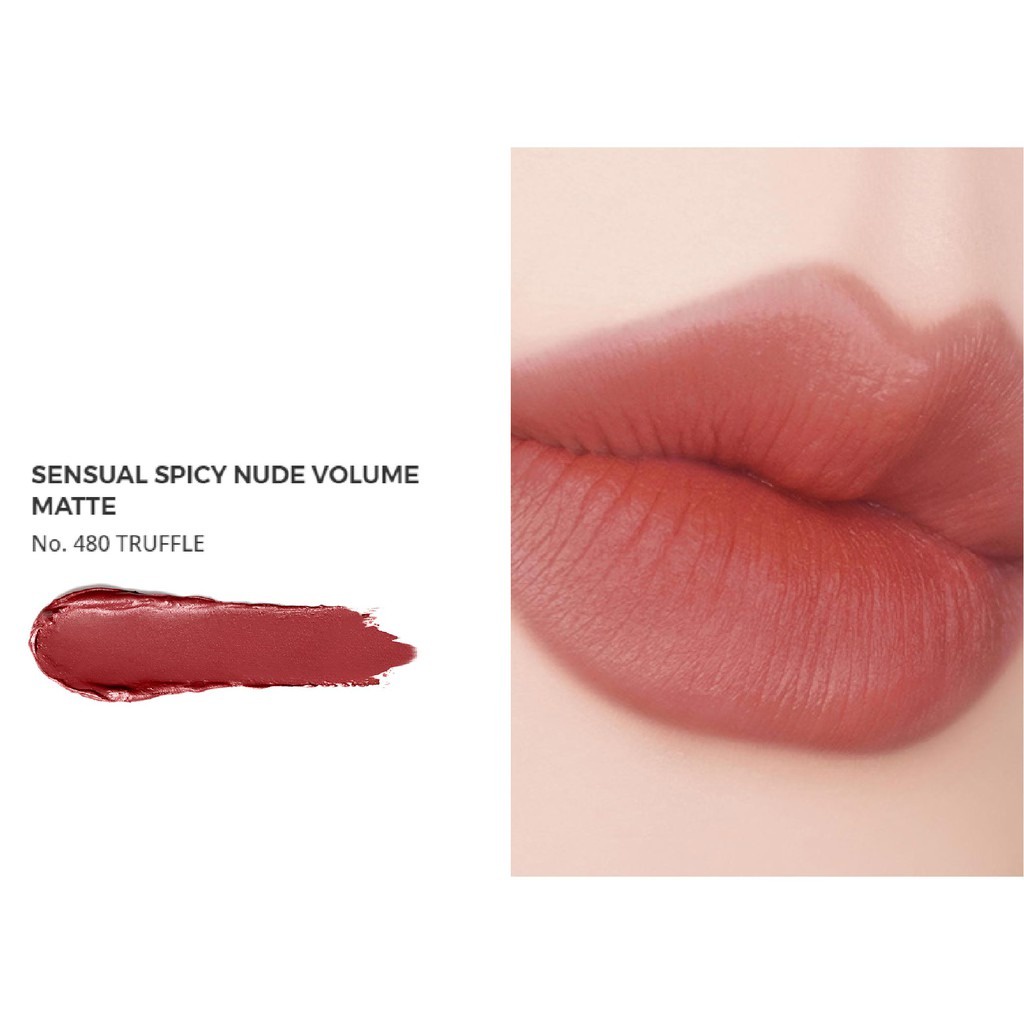 [Mã COSDEP -8% ĐH250k] Son thỏi lì Hera Sensual Spicy Nude Volume Matte