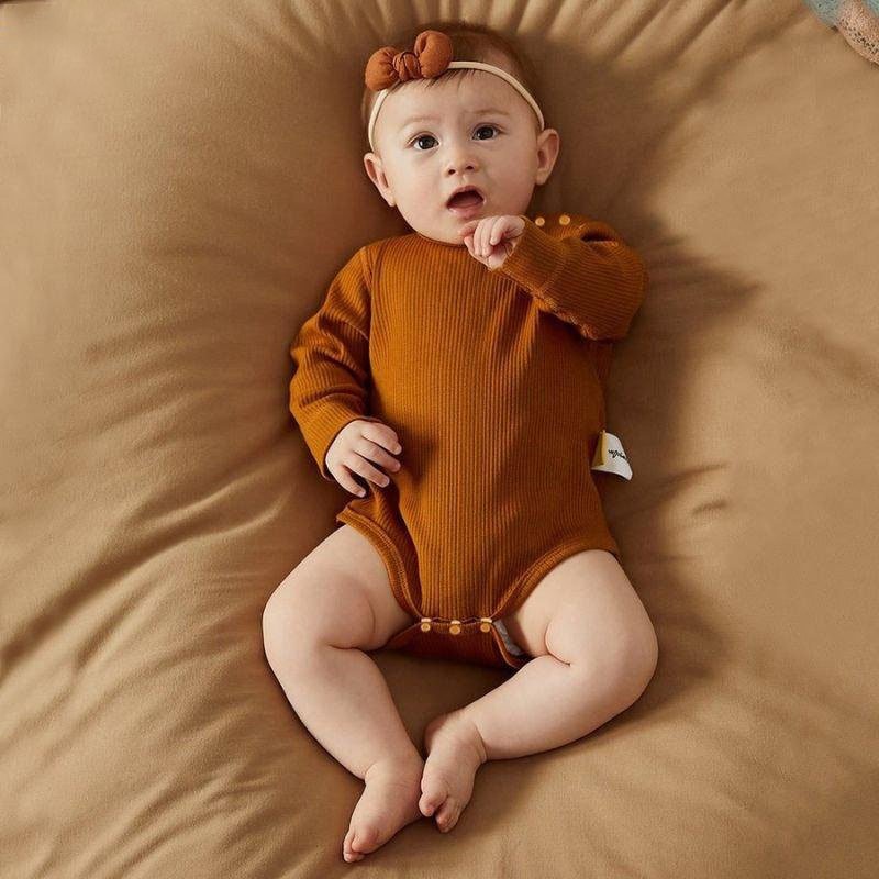 Body chip liền thân dài tay Tăm lạnh cho bé, bodysuit body đùi cho bé trai bé gái mẫu quần áo sơ sinh 0-12M