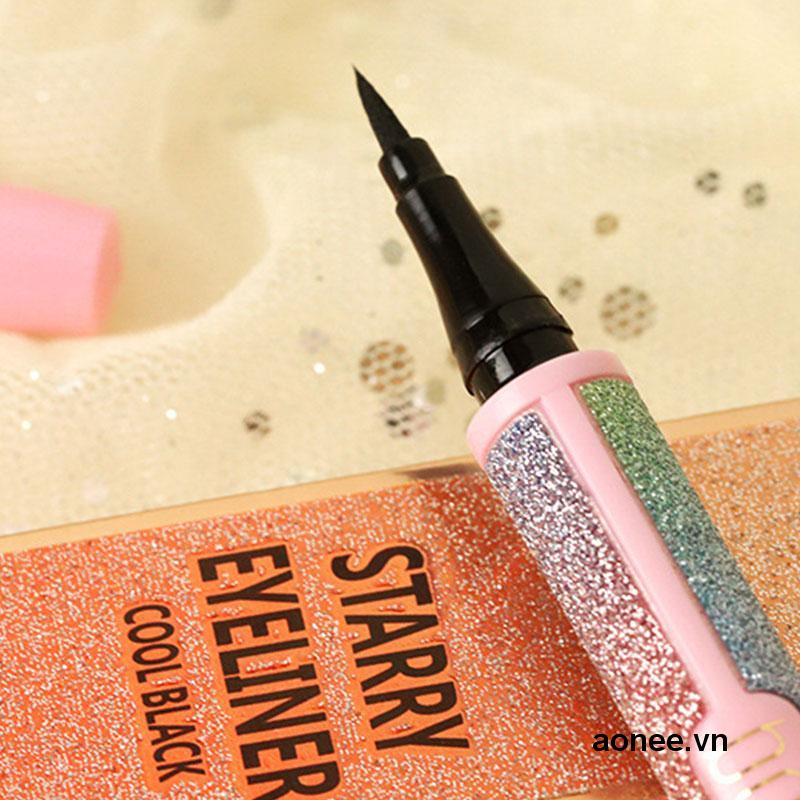 ✨✨Bút Kẻ Mắt Lâu Trôi Chống Thấm Nước Và Mồ Hôi Không Nhòe Thiết Kế Vỏ Lấp Lánh Ánh Sao